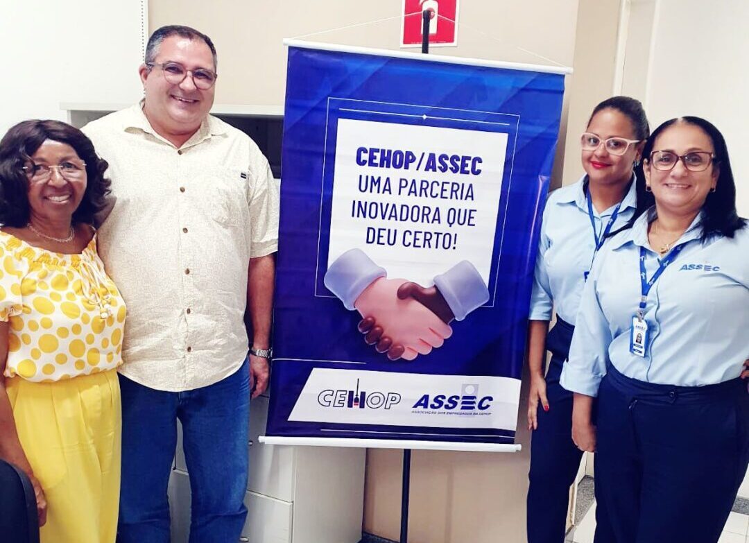 Márcio Lima do INSS na ASSEC mais uma vez faz atendimento e esclarecimentos aos empregados da CEHOP