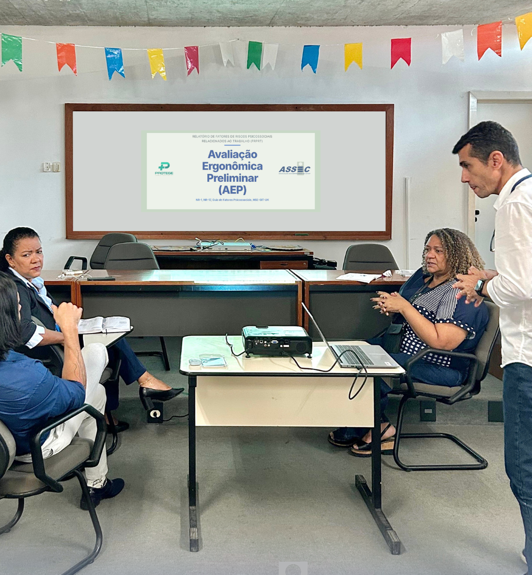 ASSEC apresenta AEP 2026 e constrói plano de ação conforme as orientações da NR1.